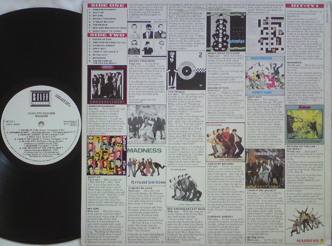 MADNESS-Complete Madness (UK 500枚限定再発ブラックヴァイナル 2xLP